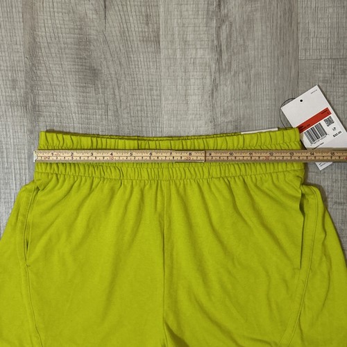 NWT Nike Girls Breezy High Waisted Shorts Size L Slime Green DX4965 Dri-Fit - Picture 11 of 21