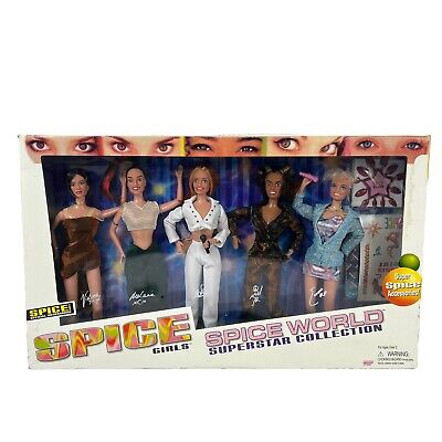 Spice Girls World Superstar Collection 5 Doll Set Galoob Spice Girls World Superstar Collection 5 Doll Set Galoob