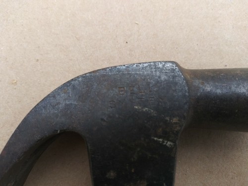 Vintage STANLEY BELL SYSTEM Lineman Claw Hammer - Picture 4 of 10
