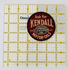 Kendall Motor Oils Iron On Patch Pennsylvania Oil Embroidered