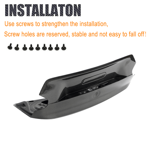 Se adapta a BMW G87 M2 Coupe 2023-2024 carbono portón trasero maletero tapa alerón - Imagen 9 de 11