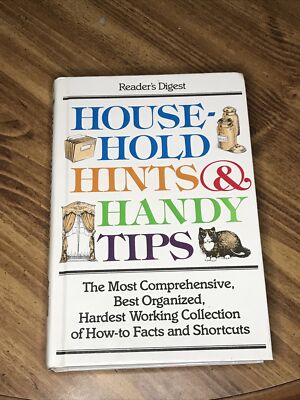 Readers Digest Household Hints And Handy Tips - Vintage