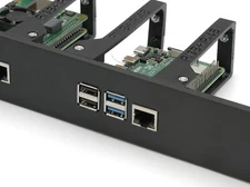 Rack mount for 1-2 Raspberry Pi boards / custom configure