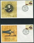1976 Australia 100 Years Of 1st Telephone Call Set Of 2 First Day Covers, VGC