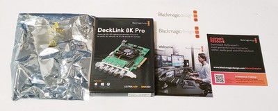 Blackmagic Design DeckLink 8K Pro Capture Card NO CAPTURE CARD EMPTY BOX ONLY