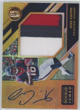 2018 Panini Gold Standard Rookie Jersey Auto Prime Keke Coutee Texans RC 34/49
