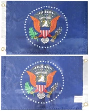 Us Presidential Seal KAMALA HARRIS Double Sided 100D Woven 12x18 Boat Flag