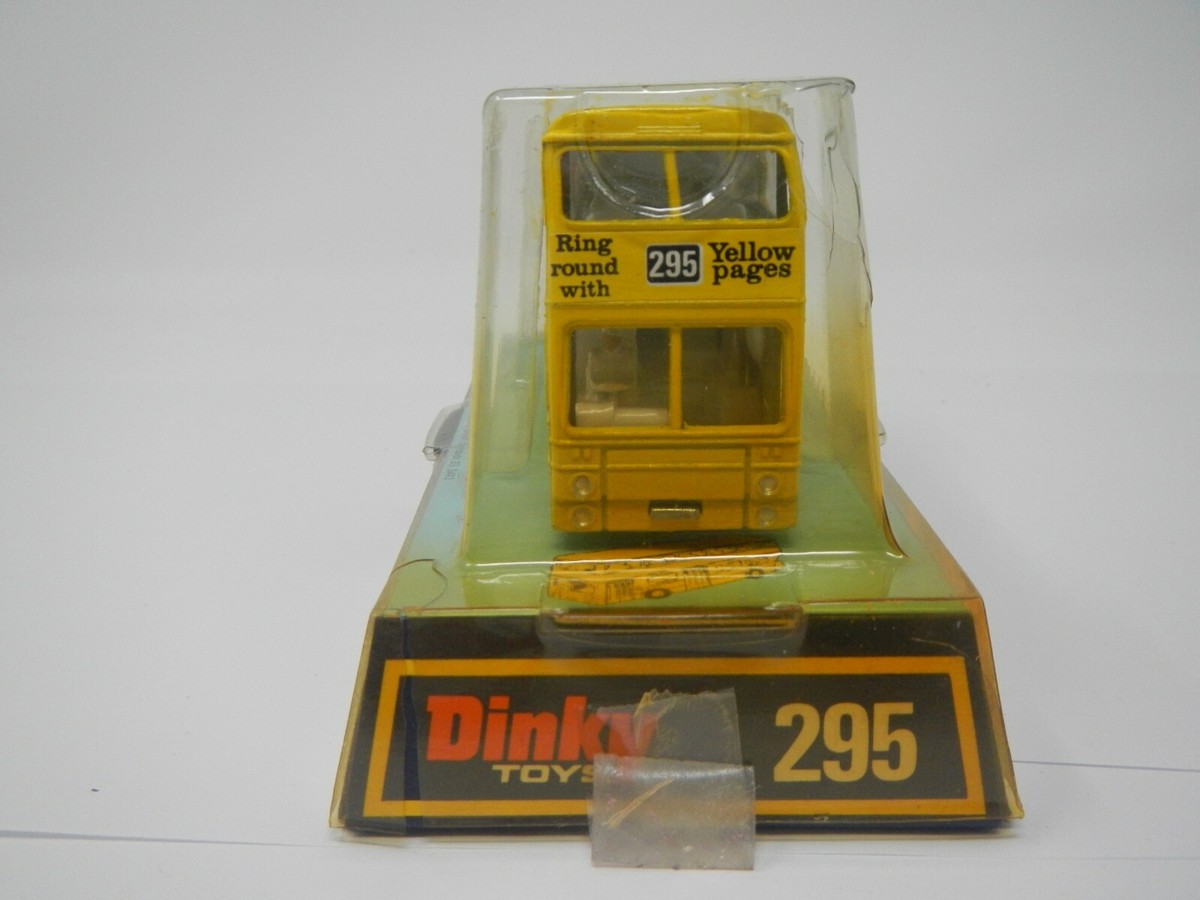 Dinky Toys Meccano Atlantean Bus Yellow Pages 295 | eBay