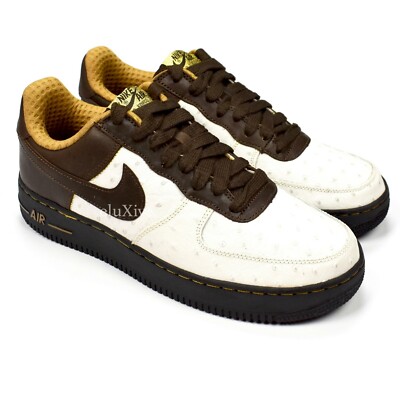 NWT Nike Air Force 1 Premium Boxing Champ Baroque Brown White 2006