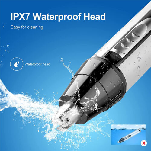Nose Hair Trimmer For Men Rechargeable Ear and Nose Hair Trimmer Eyebrow Beard - Picture 2 of 10