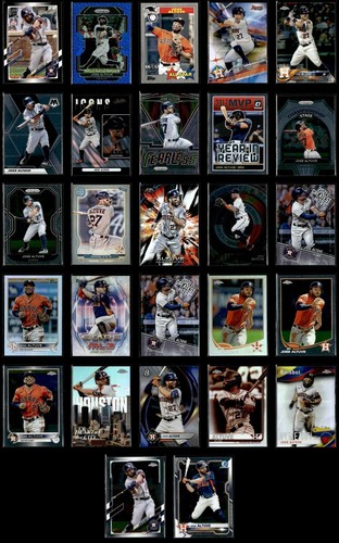 (27) Jose Altuve Baseballkarten Lot mehrere Jahre/Marken Seriennummer Wert!