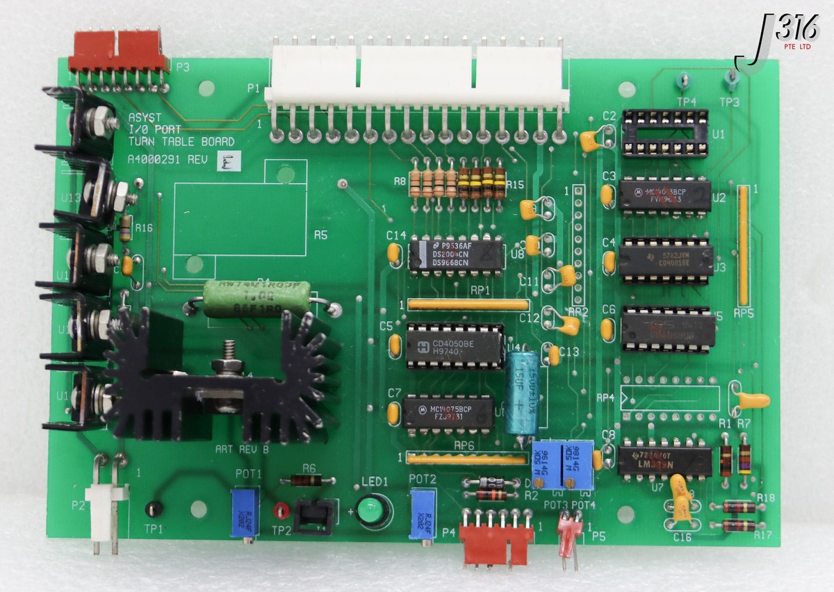 36619 ASYST PCB, TURB TABLE BD A4000291 | eBay
