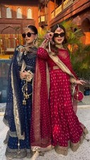salwar kameez anarkali indian pakistani gown wedding party designer