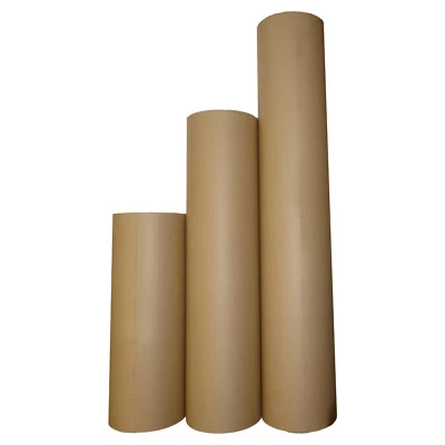 VEXXOS Natronpapier Schrenzpapier Kraftpapier Packpapier Rollen 80g Größe/Menge wählbar