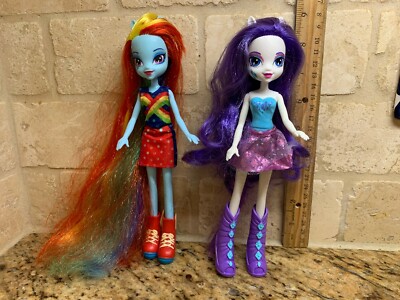 My Little Pony Equestria Girls Collection Rainbow , Rarity  Doll Hasbro 