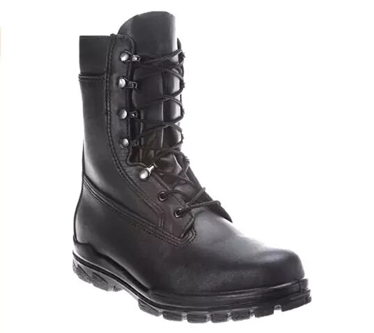 Bates DuraShocks Mens 9.5 W Black Leather Steel Toe Combat Work Boots E01621A NEW BATES MEN main image 2