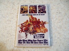 Vintage 1990s The Dirty Dozen Lee Marvin Borgnine USA Made Movie H