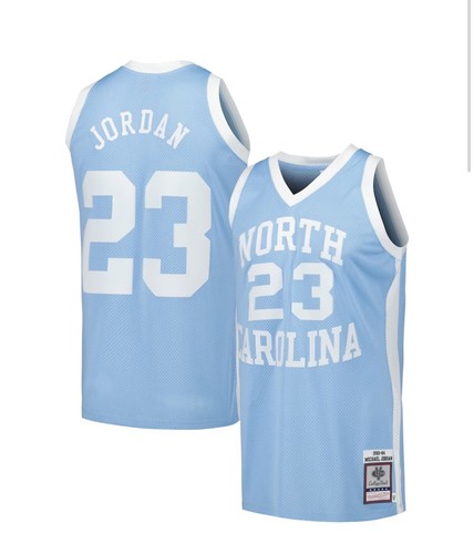 Mitchell & Ness North Carolina Tar Heels Michael Jordan $300 Jersey Mens Medium