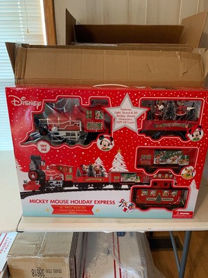 disney holiday train set