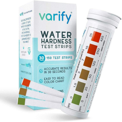 Premium Water Hardness Test Kit - 150 Strips, Fast & Accurate, 0-425 ppm