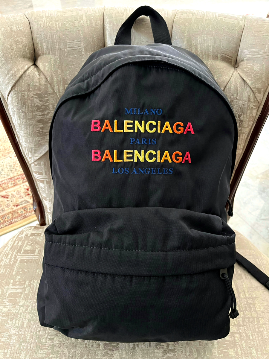 balenciaga bag backpack rucksack explorer gradient nylon balenciaga bag backpack rucksack explorer gradient nylon