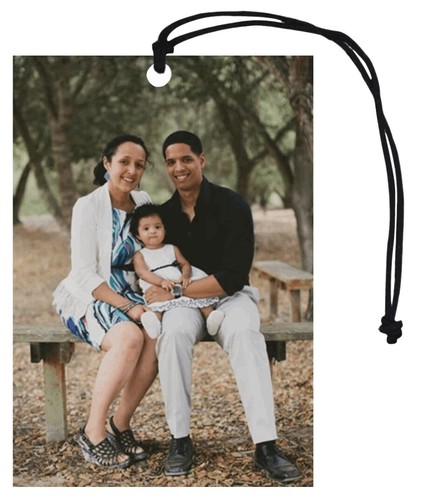 Custom Air Freshener Personalized Photo Face Funny Cute Gift Dog Cat Pet Picture - Picture 5 of 5