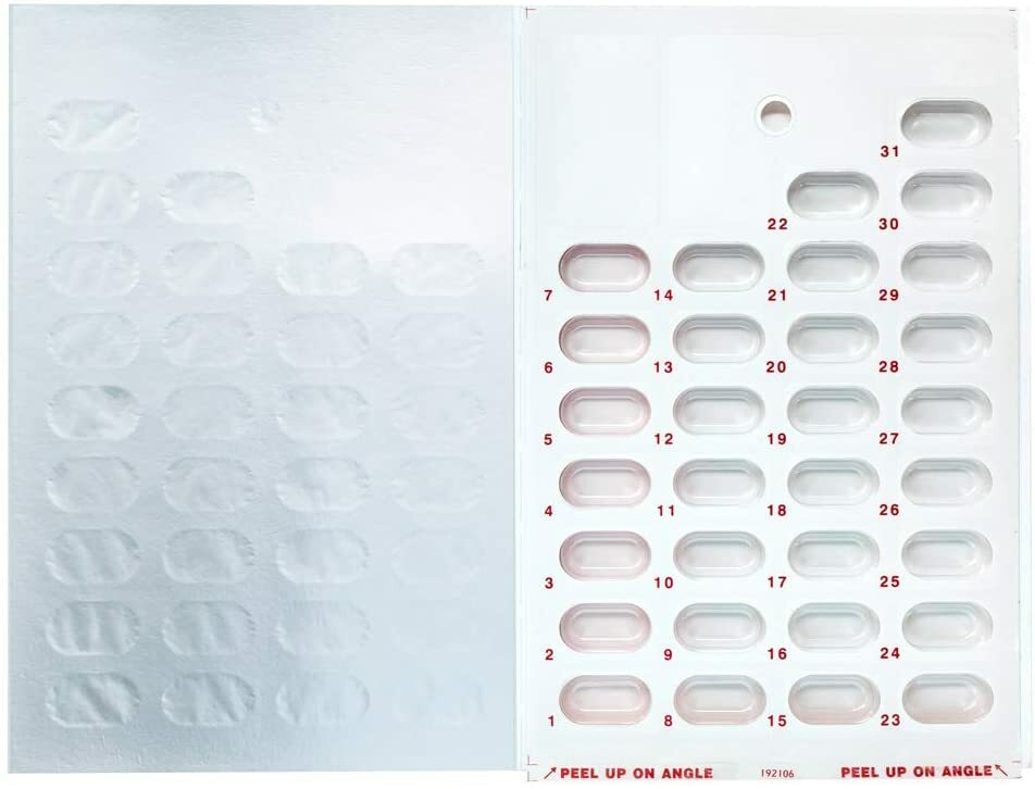 Schede Mensili XL Per Medicinali Con Chiusura A Freddo Per - Foto 12