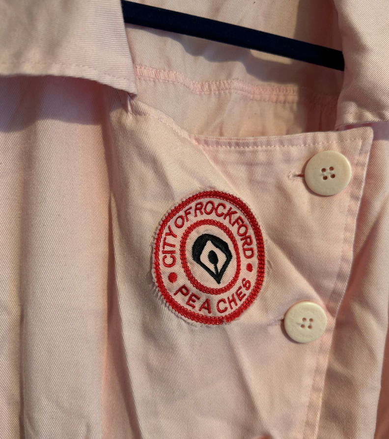 A League of Their Own Rockford Peach Costume Women's Size XL eBay