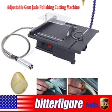 Gem Jewelry Jade Cutting Carving Polishing Tools Jade Bench Milling Machine 110v