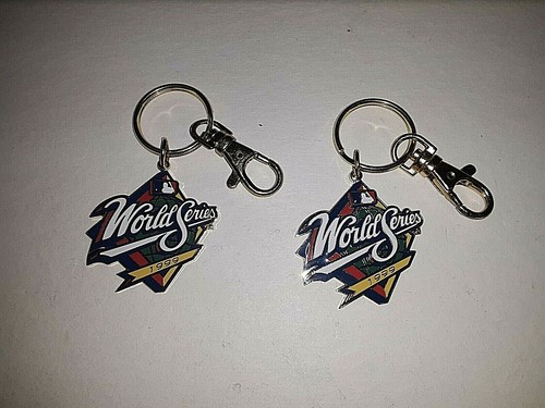 Major League Baseball 1999 World Series Keychain ( set of two ) - Picture 3 of 3