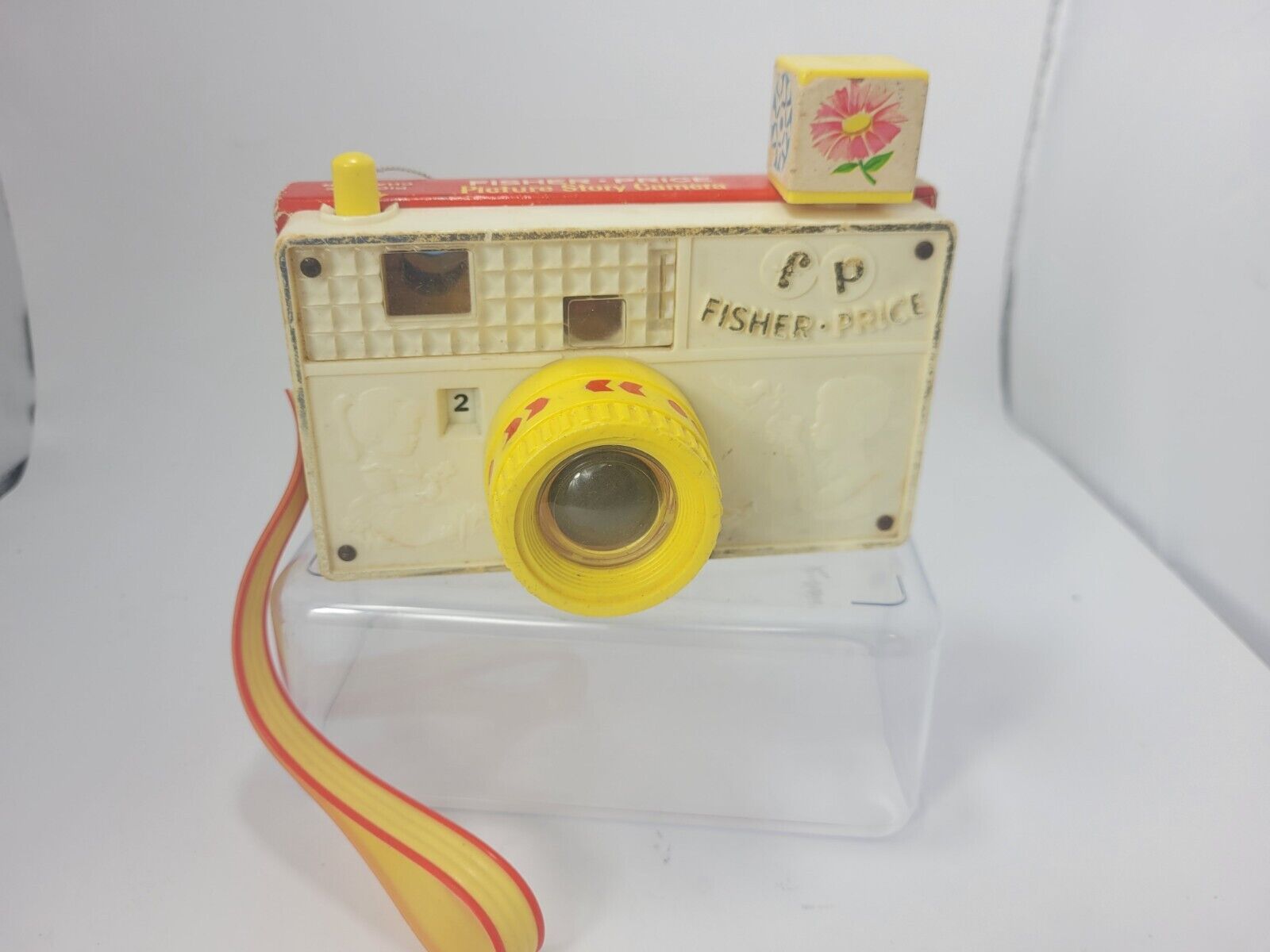 Vintage 1967 Fisher Price Picture Story Camera Toy 1960s #784 Working Great