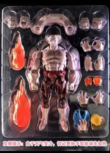 NEW Black Hole Toy Dragon Ball Son of Ghost Jiren 1/12 Scale Sdcc Color Red - Picture 5 of 13