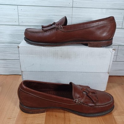 靴 Vintage loafers Vintage Dexter Shoes Mens Size 10M Leather Tassel Loafers