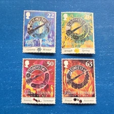 Isle Of Man Stamps, Scott 824-827 Complete Set MNH