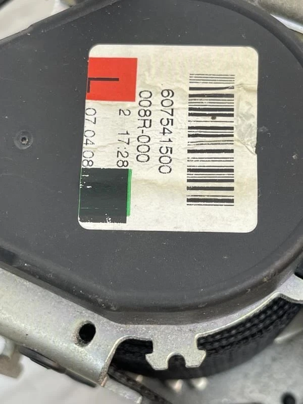 2007 - 2008 MERCEDES BENZ CLS550 DRIVER LEFT SIDE SEATBELT OEM  607541500008R-00 - Image 4 of 4