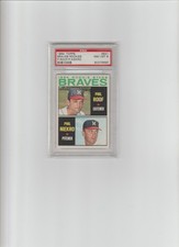 1964  Topps  Braves Rookies/ Niekro  # 541  PSA 8 NM-MT    Nicely centered NQ