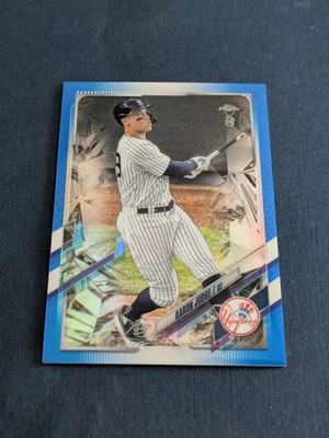 2021 Topps Chrome Ben Baller Edition - Aaron Judge #99 Blue Refractor /75