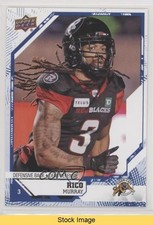 2019 Upper Deck CFL Blue Rico Murray #123 READ m7v