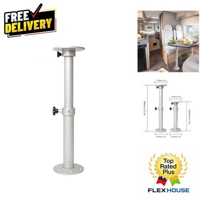 Lightweight & Sturdy Aluminum Table Base Stand 17.7-27.2 Inch for Boats/Yachts