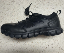 Reebok Men s Black Low Top Lace-Up Athletic S...