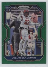 2020 Panini Prizm Rookie Green Prizm Julian Blackmon #330 0v9m