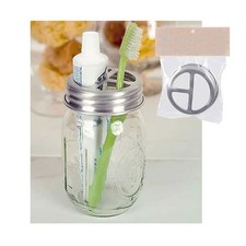 Mason Jar Toothbrush Holder Lid