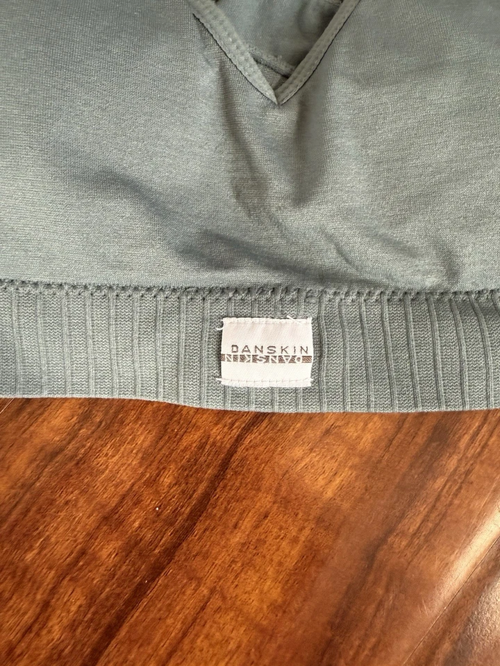 Bralette sin costuras para mujer Danskin Intimates talla M azul gris correas ajustables Foto 2 de 4