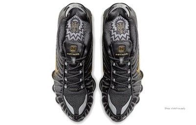 Size 5 - Neymar Jr. x Nike Shox TL Black Gold for sale online | eBay