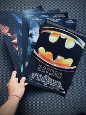 🦇 set locandine Batman vintage & moderne stampa A3 da collezione