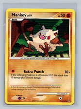 Pokemon Mankey Supreme Victors 112 Light Play LP+ or Better
