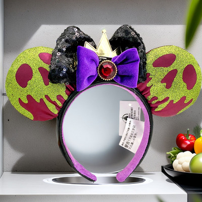 Disney Parks Snow White Evil Queen Poison Apple Minnie Ear Ears Headband