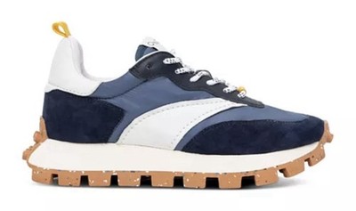 Women's Osaka Elite Trainer Lace Up Running Sneakers Indigo 9.5