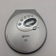 GPX Portable Compact Disc CD Player C3847 Silver Er message