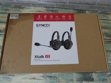 SYNCO XTALK X2 2.4GHz Wireless Intercom Headset System 350M/1148FT For 2 Persons